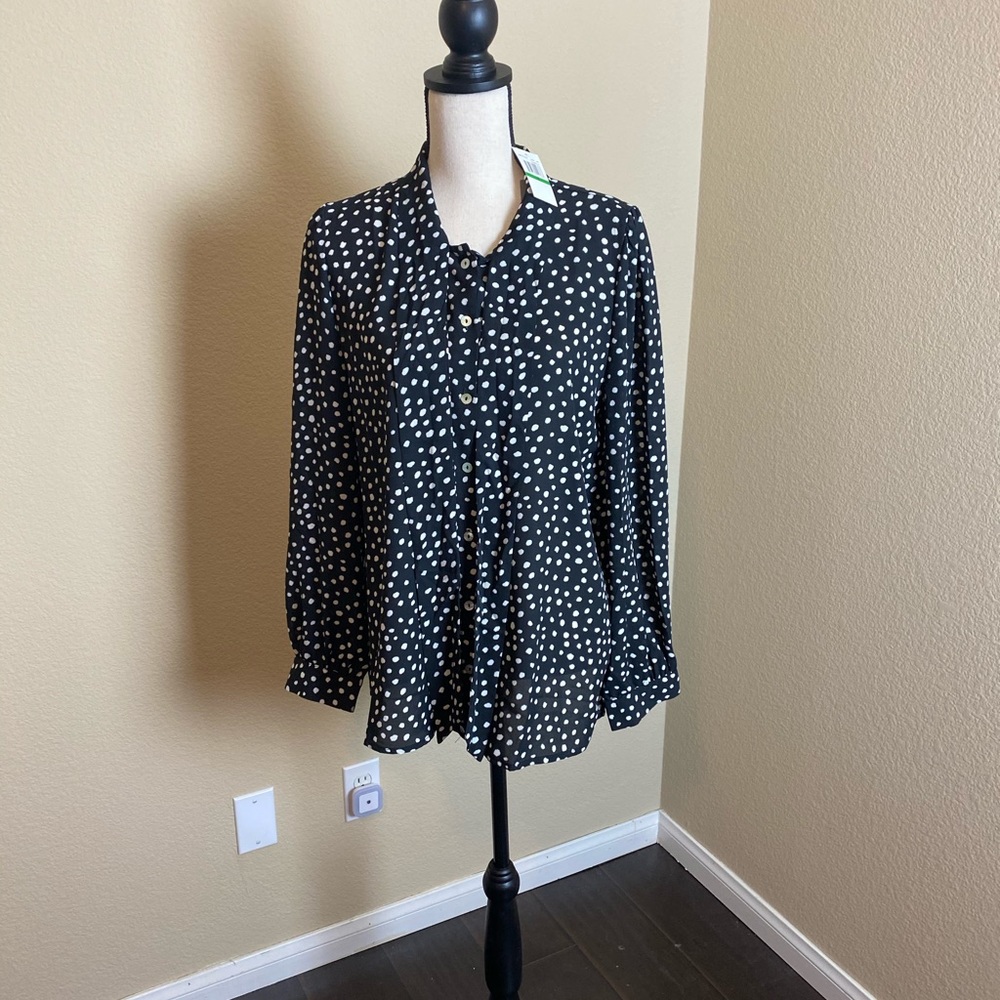 Polka Dot Blouse